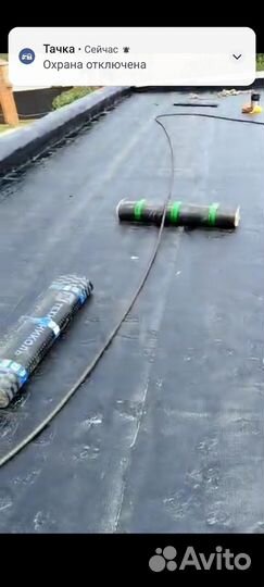 Ремонт крыши гаража, Мягкая кровля, Технониколь