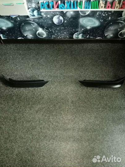 Накладки (Клыки) на бампер бмв