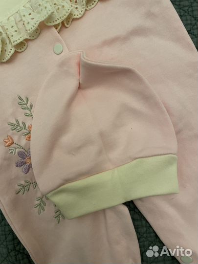 Нательный комбинезон 56-68