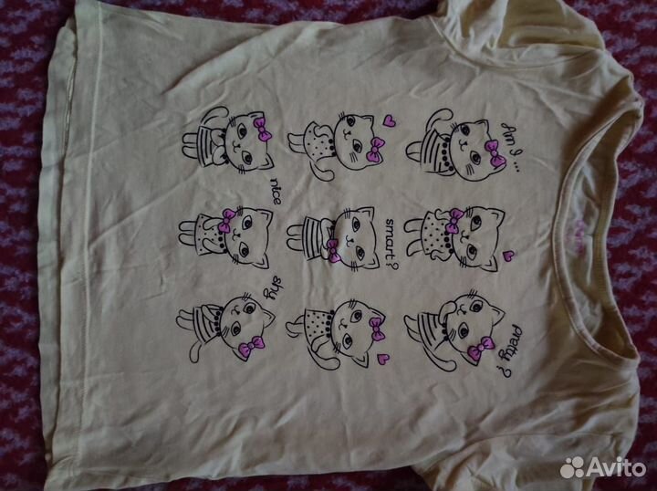 Футболка девочке 6 лет