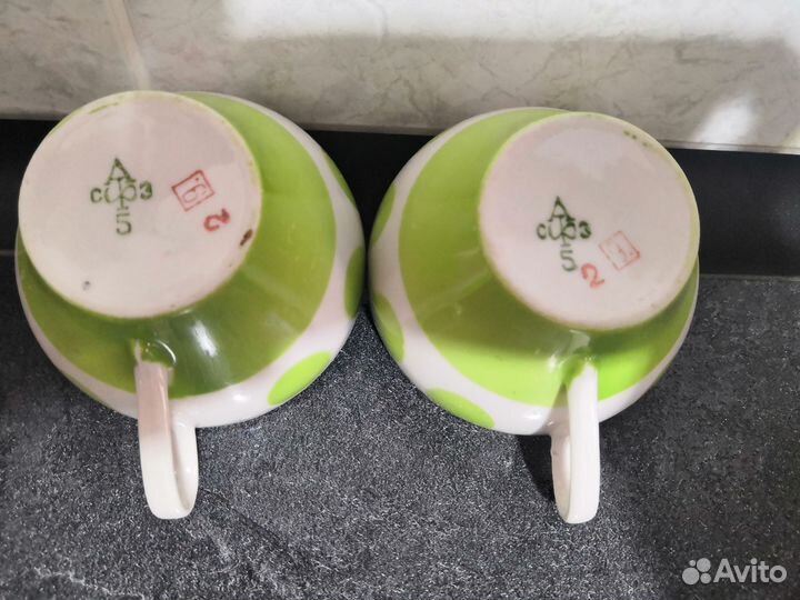 Чашки чайные кофейные СССР