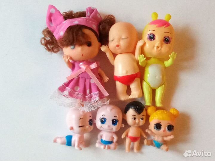 Маленькие пупсики и не только пакетом