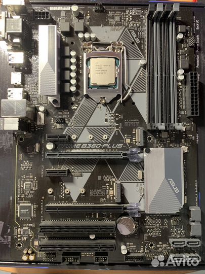 Комплект i5 9400f + asus b360-plus