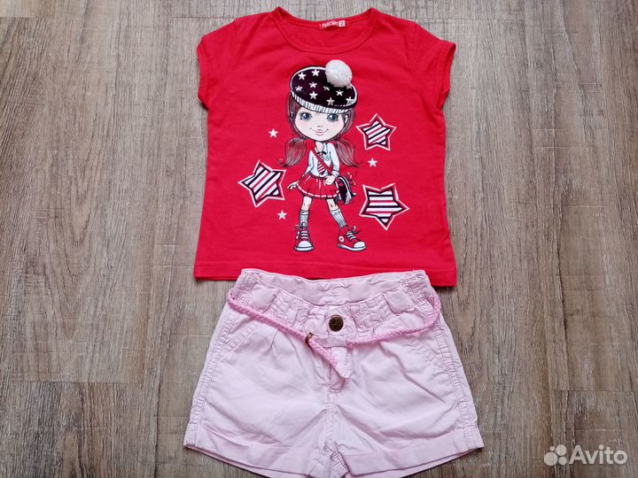 Вещи для девочки пакетом 92-98