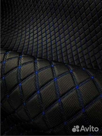 Стёганая экокожа ромб, соты