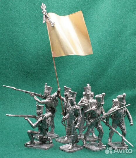 Набор оловянных солдатиков Франция 1812 г