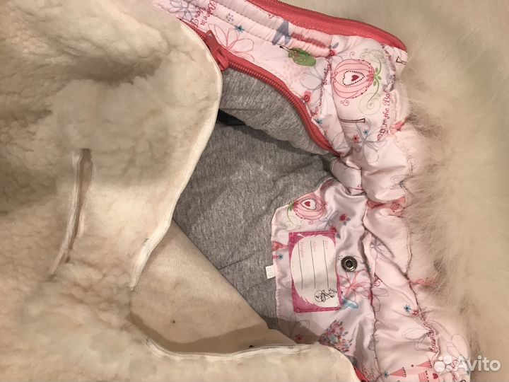 Зимний костюм для девочки