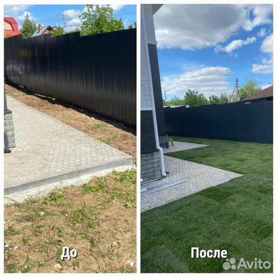 Укладка и продажа рулонного газона