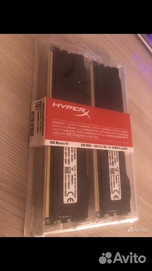 Оперативная память ddr3 hyperx fury