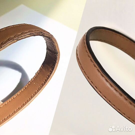 Ремонт ручек на сумках / кант / урез