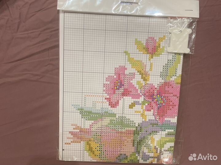 Вышивка крестиком Гранат