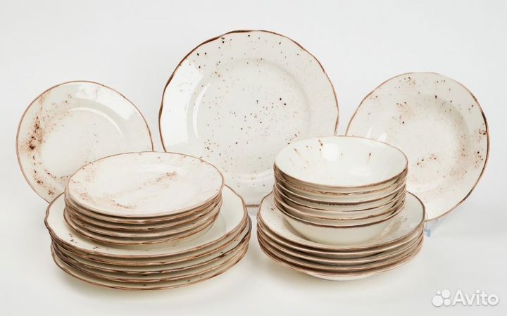 Столовый сервиз 24 предмета, набор посуды