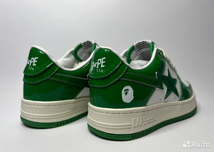 Кроссовки Bape sta green