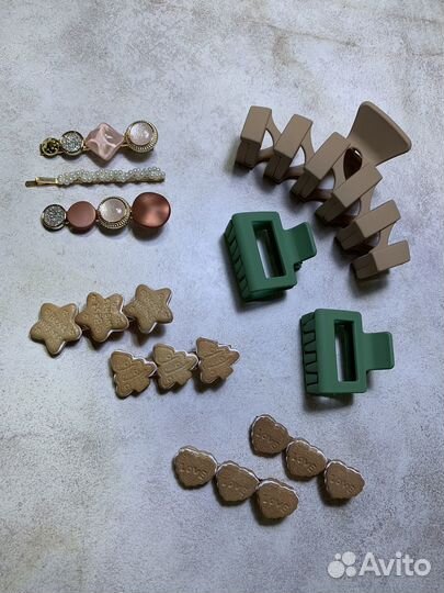 Заколки крабики для волос