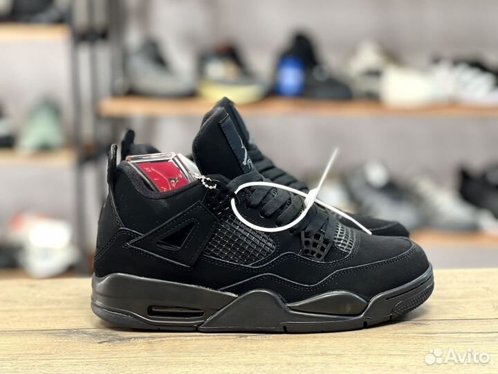 Кроссовки мужские Зимние с Мехом Nike Air Jordan 4