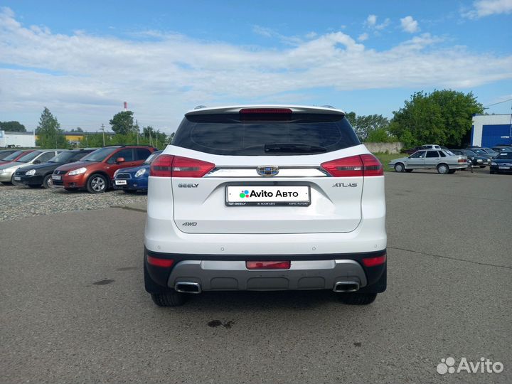 Geely Atlas 1.8 AT, 2018, 69 500 км