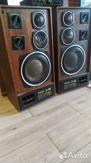 Ресивер новый с блютуз и колонки с90 пара