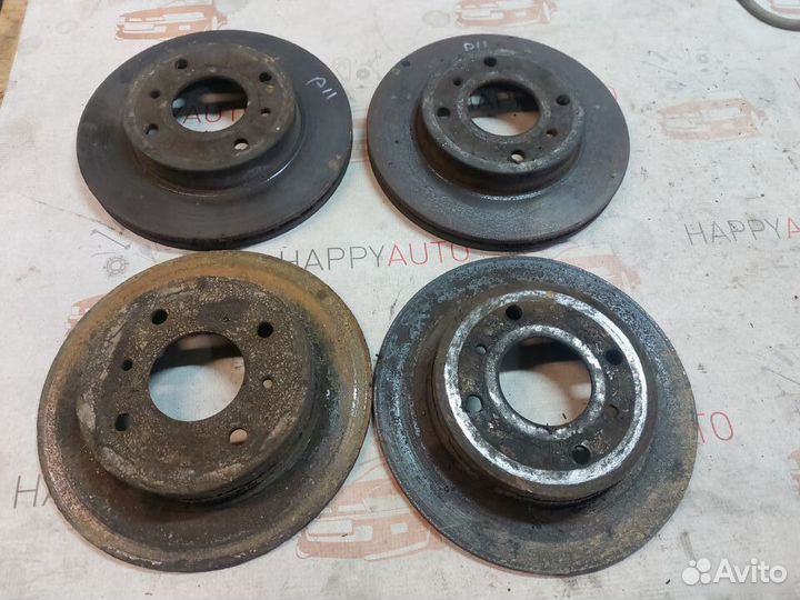 Диск тормозной Nissan Primera P11 GA16