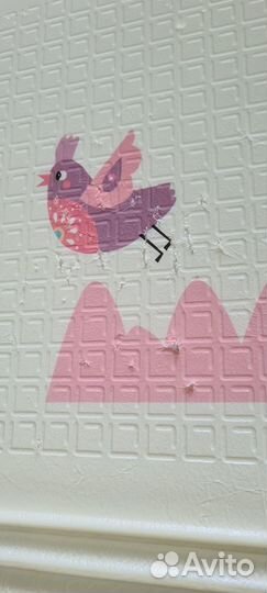 Детский коврик для ползания складной