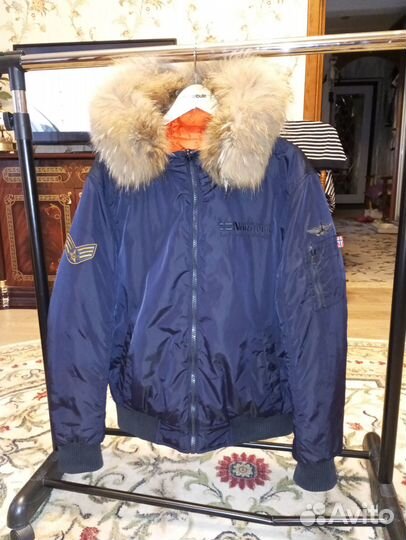 Куртка зимняя мужская размер 48 бу