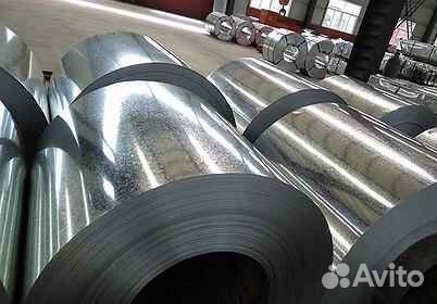 Лист оцинкованный в рулонах