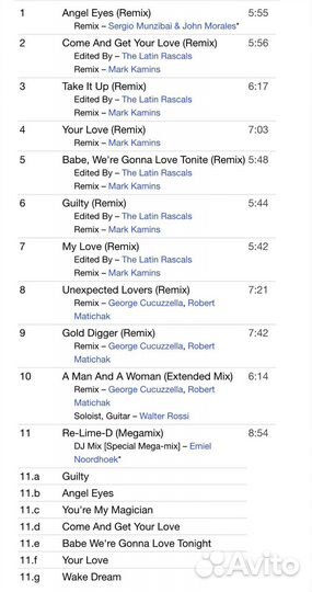 Lime - The Greatest Hits CD Canada