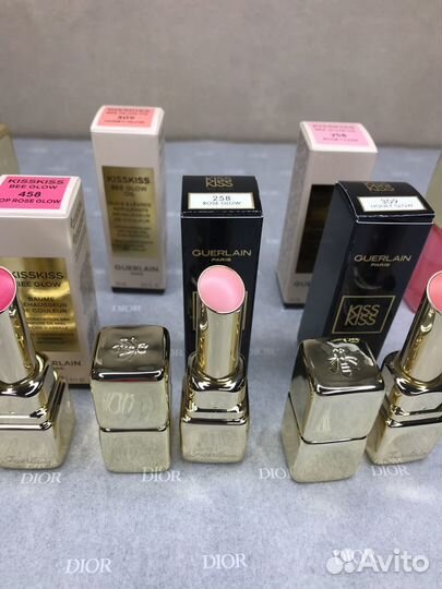 Guerlain lip balm - медовый бальзам для губ