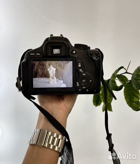 Зеркальный фотоаппарат Сanon 600D