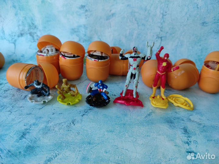 Киндер, чупа-чупс, sweet box, marvel