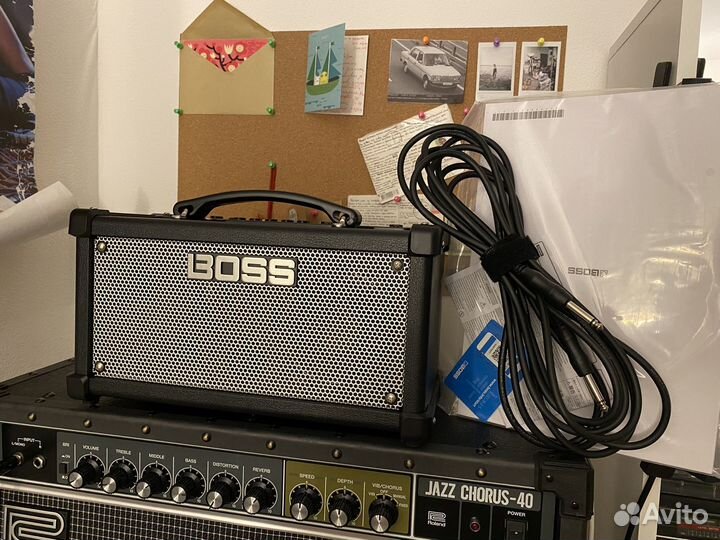Новый комбик boss dual cube lx