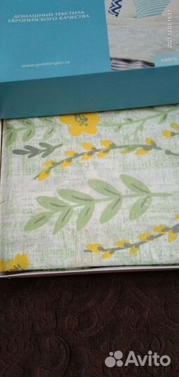 Постельное белье новое евро