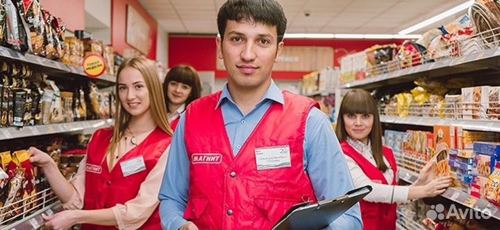 Работники в ночь на выкладку в магазин,оплата сраз