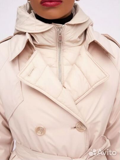 Пальто демисезонное утепленное Electrastyle 48