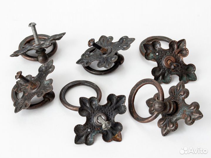 Ручки мебельные СССР 6шт