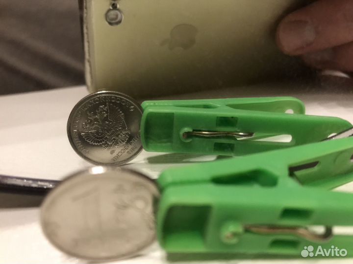 Монета брак поворот реверса