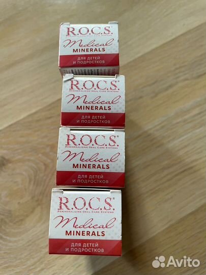 Зубная паста rocs medical minerals