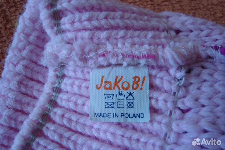 Вязаный берет для девочки