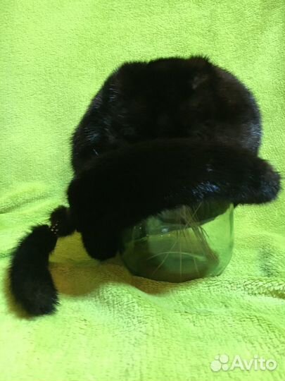 Шапка из меха норки