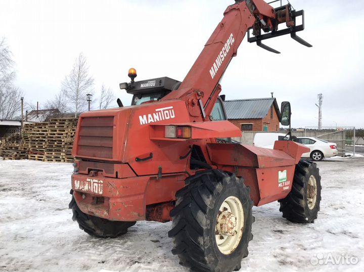 Телескопический погрузчик Manitou MT 732, 1996