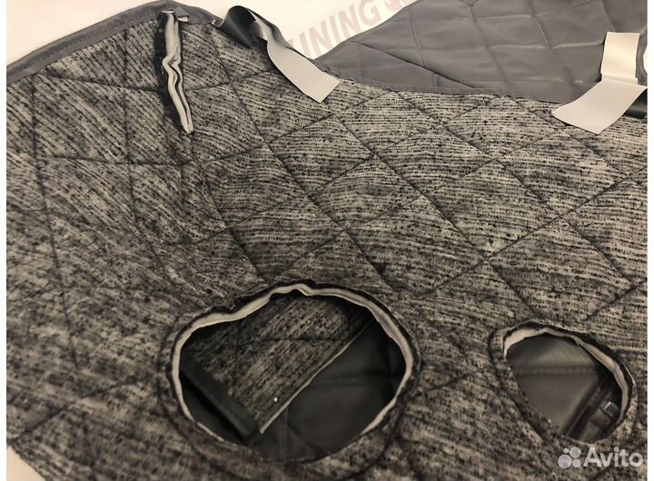 Утеплитель лобовой УАЗ 452 Буханка серый ромб