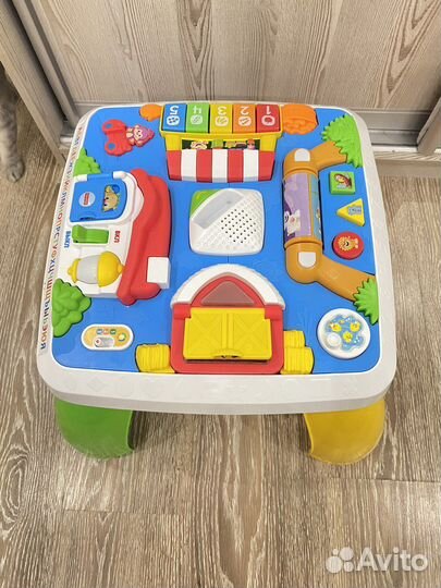 Развивающий стол фишер прайс