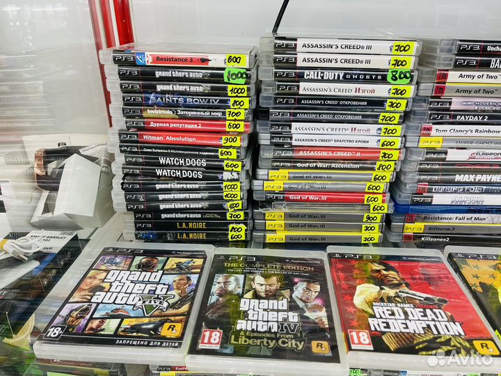 Диски Sony PlayStation 3
