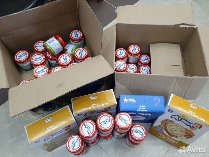 Детское питание агуша