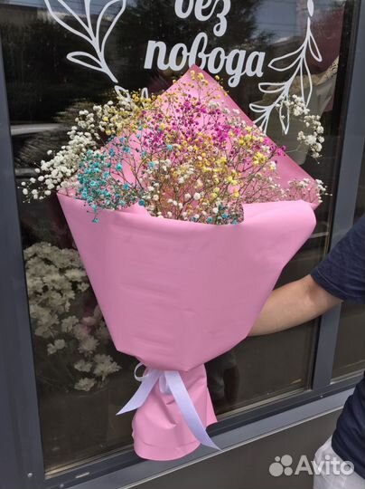 Гипсофила букет из гипсофил Цветы Доставка