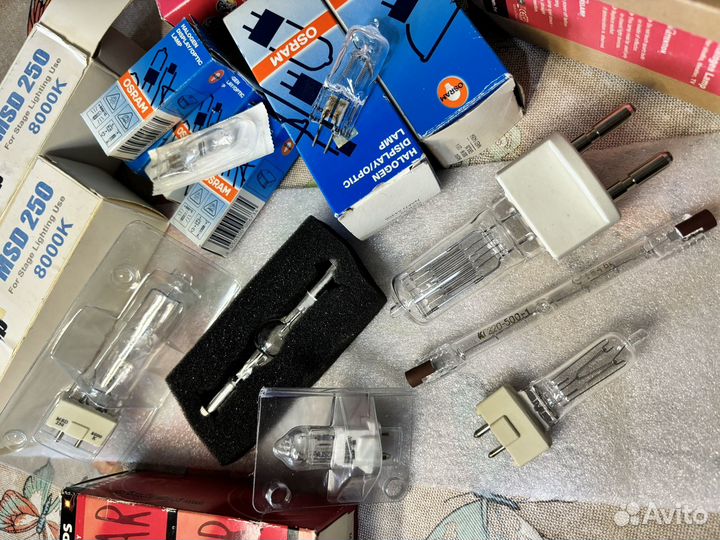 Лампочки для световых приборов