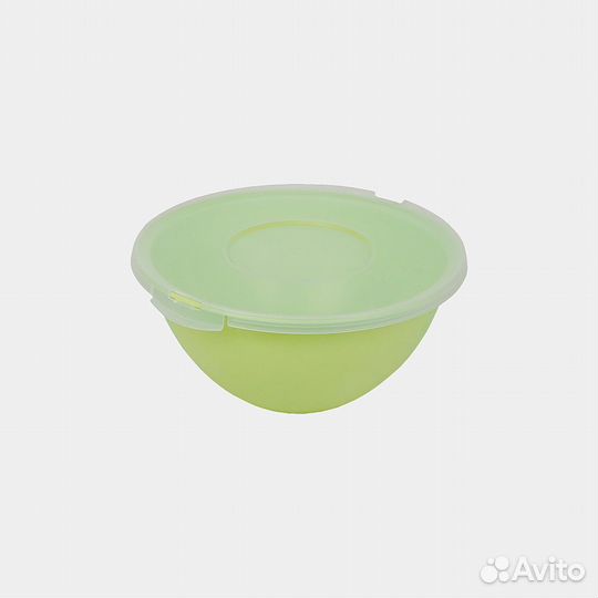 Миска 2л с крышкой Полимербыт