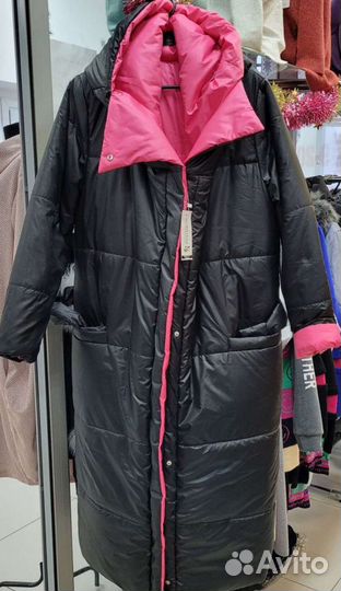 Куртка двусторонняя осень, евро зима, 50-52 новое