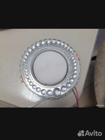 Точечные светильники с лампами (12шт со скидкой)