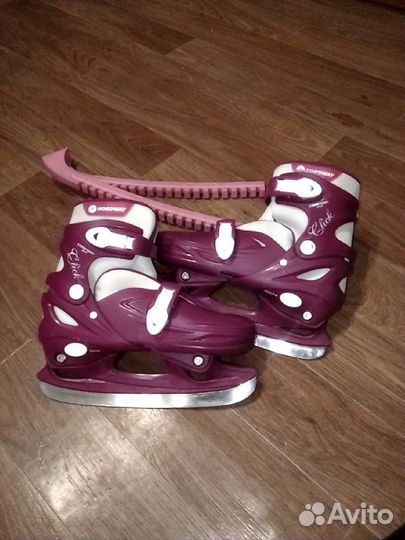 Коньки детские раздвижные 34 37