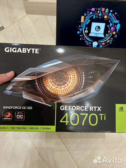 Видеокарта gigabyte nvidia RTX4070 Ti